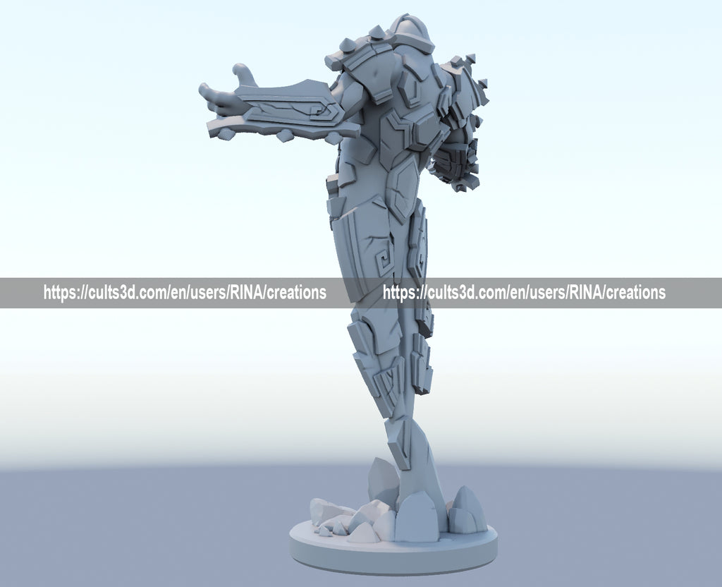 Xerath 3D Printed Figure