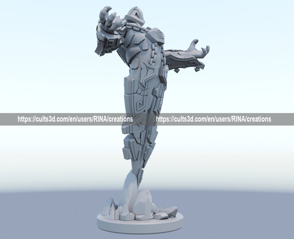 Xerath 3D Printed Figure