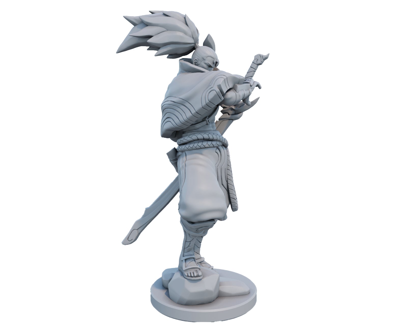 Yasuo 3D Printed Figure