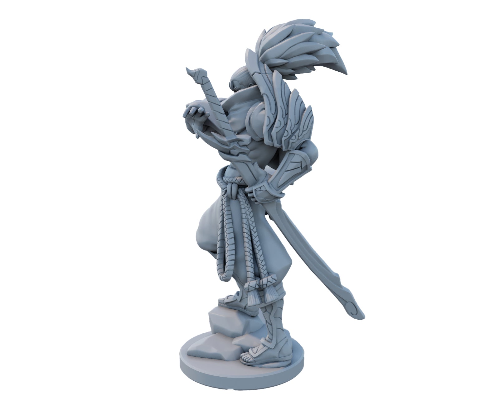 Yasuo 3D Printed Figure