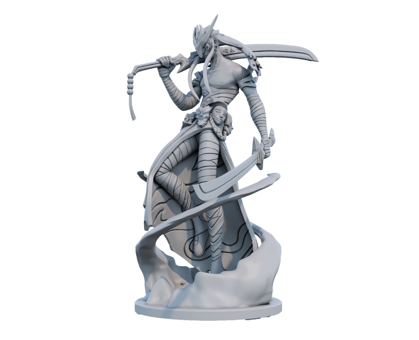 Yone 3D Printed Figure