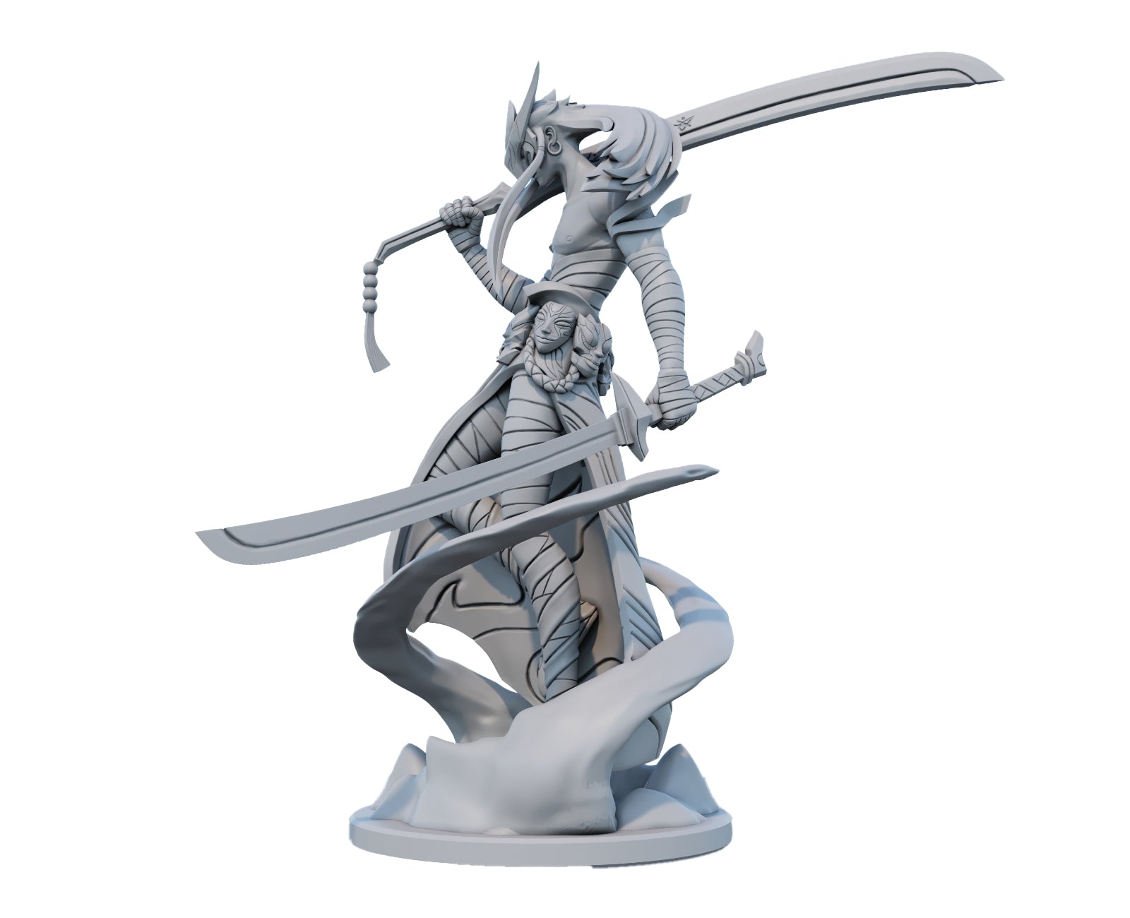 Yone 3D Printed Figure