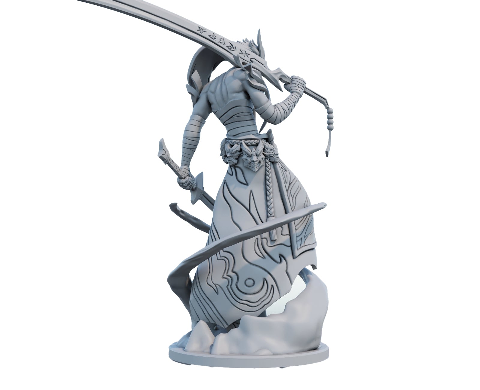 Yone 3D Printed Figure