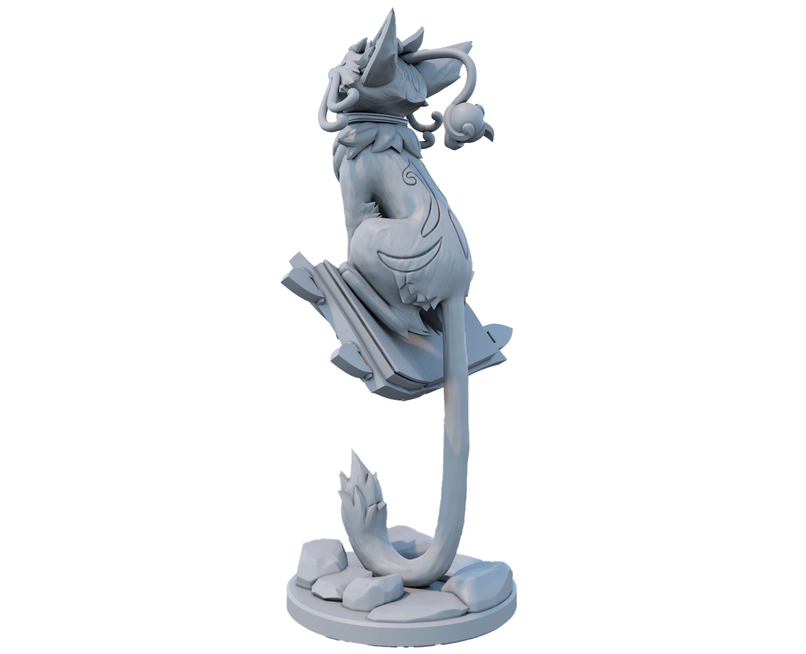 Yuumi 3D Printed Figure
