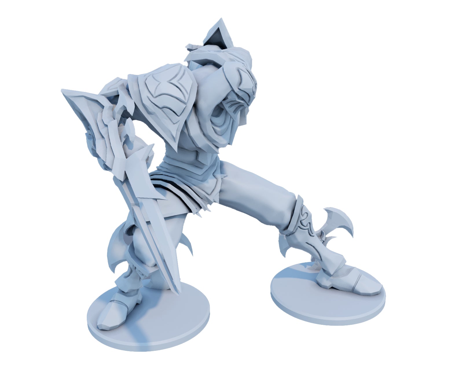 Zed 3D Printed Figure