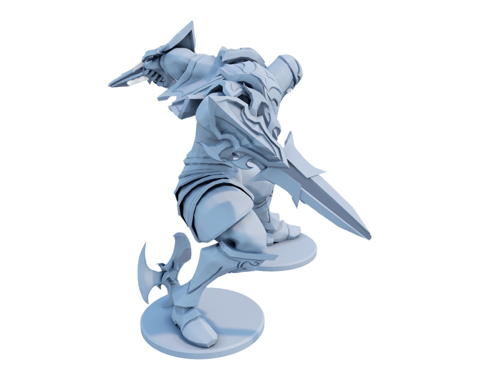 Zed 3D Printed Figure
