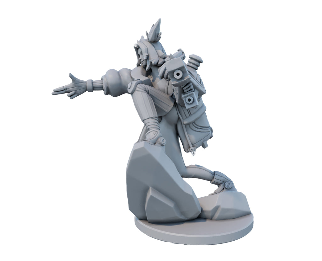 Zeri 3D Printed Figure