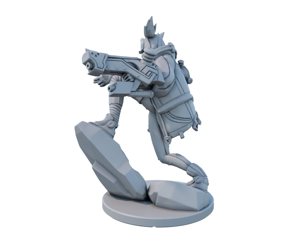 Zeri 3D Printed Figure
