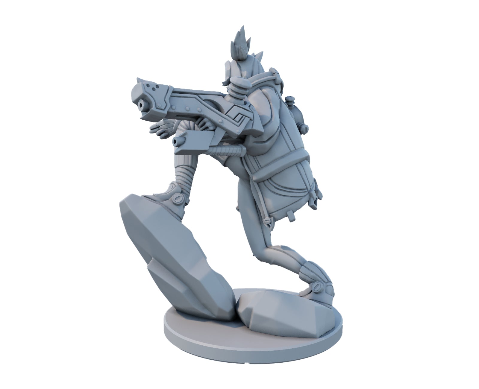 Zeri 3D Printed Figure