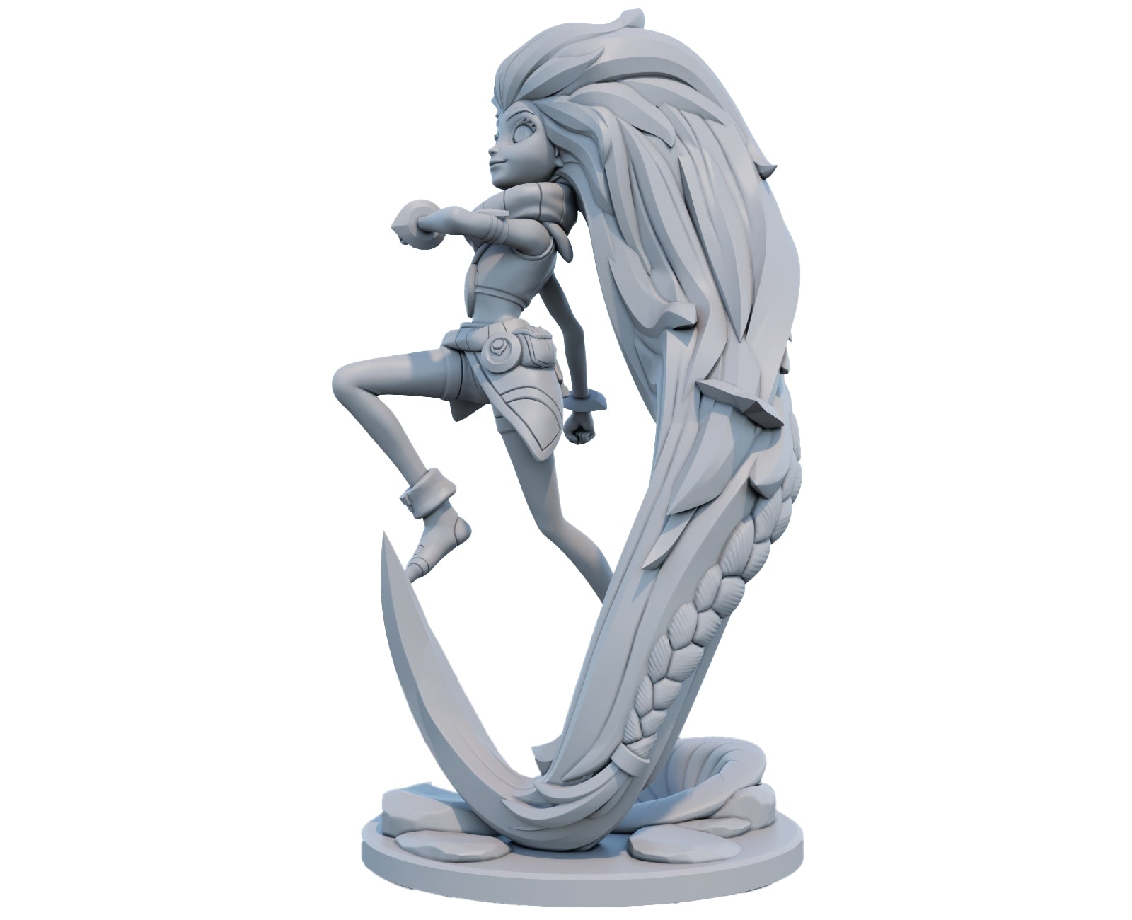Zoe 3D Printed Figure