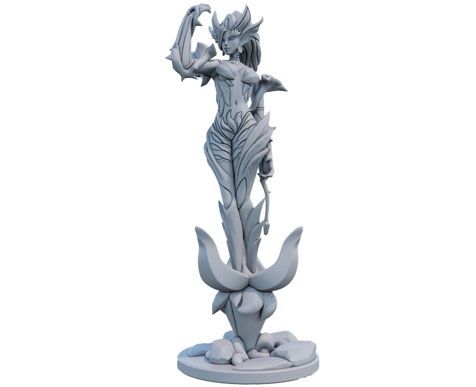 Zyra 3D Printed Figure