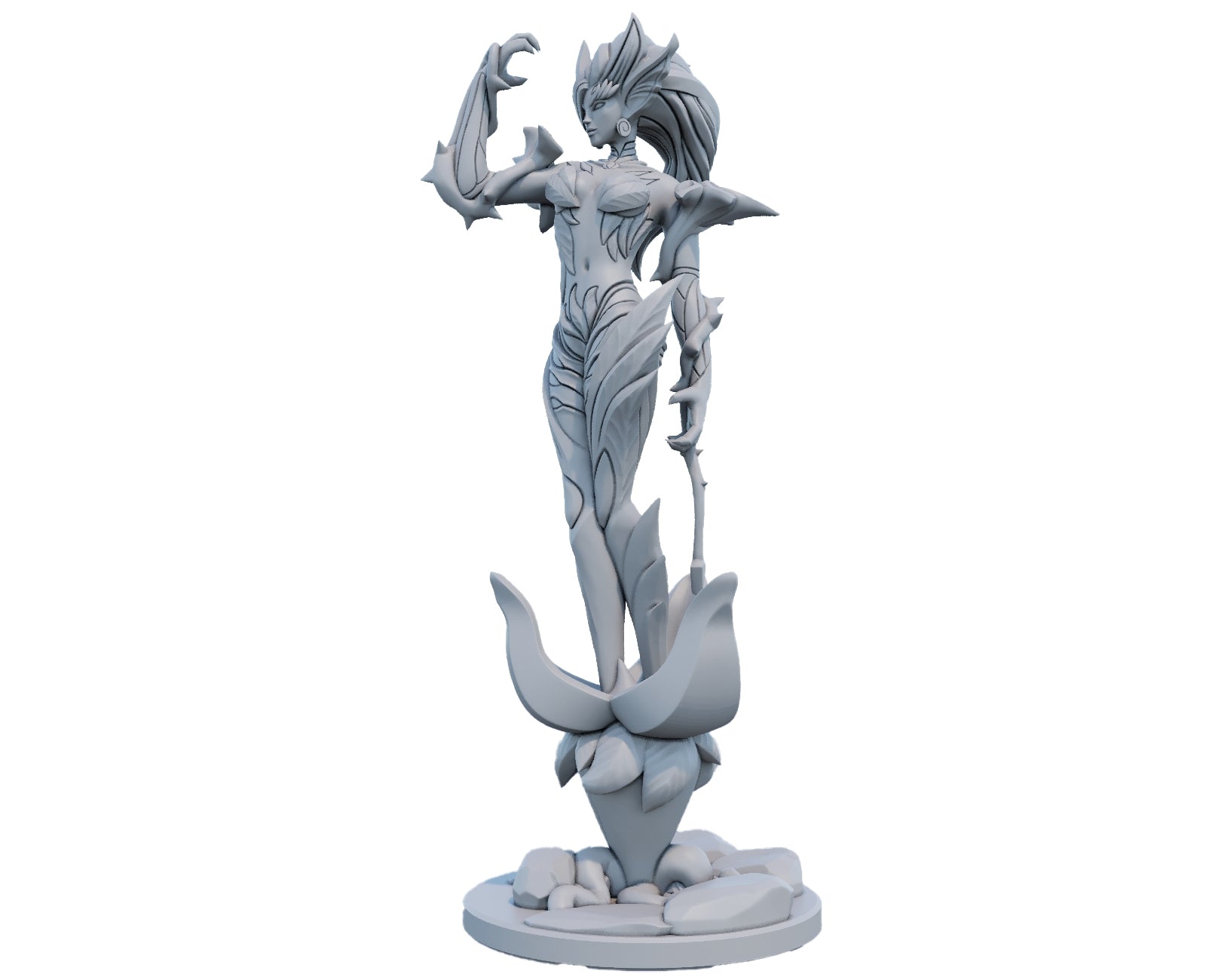 Zyra 3D Printed Figure