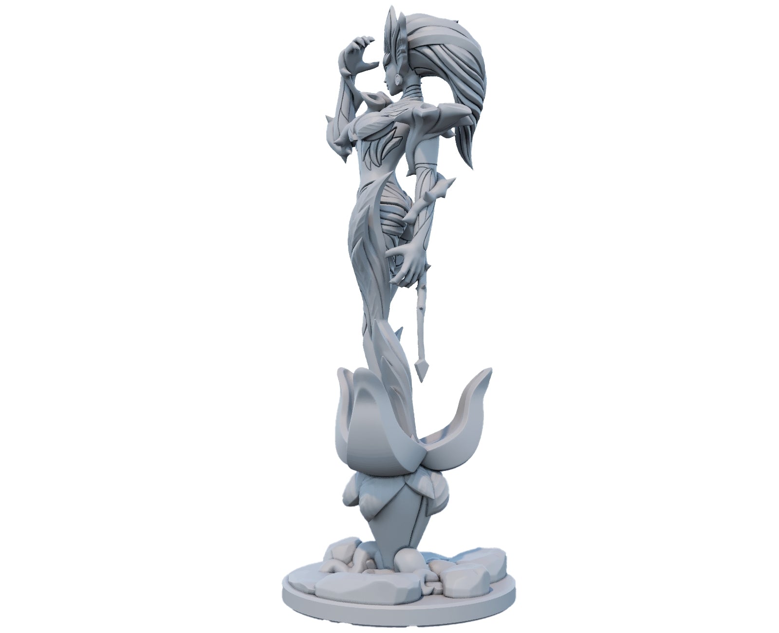 Zyra 3D Printed Figure