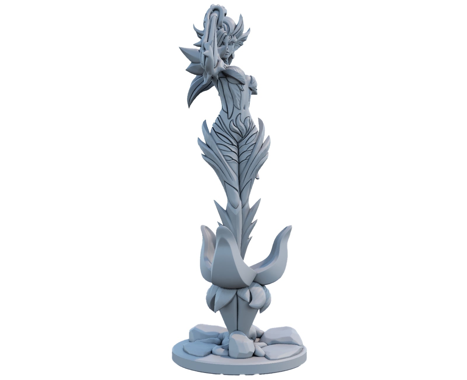 Zyra 3D Printed Figure